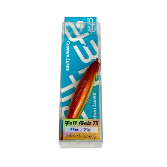 D-3 CUSTOM LURES FULL BAIT 75 75mm : 21g SINKING #F1 RG freshwater fishing lure — photo 2