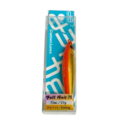 D-3 CUSTOM LURES FULL BAIT 75 75mm : 21g SINKING #F2 RGO freshwater fishing lure — photo 2
