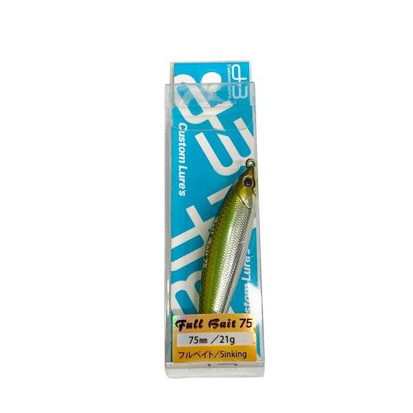 D-3 CUSTOM LURES FULL BAIT 75 75mm : 21g SINKING #F5 KT-M - Britannic Trade