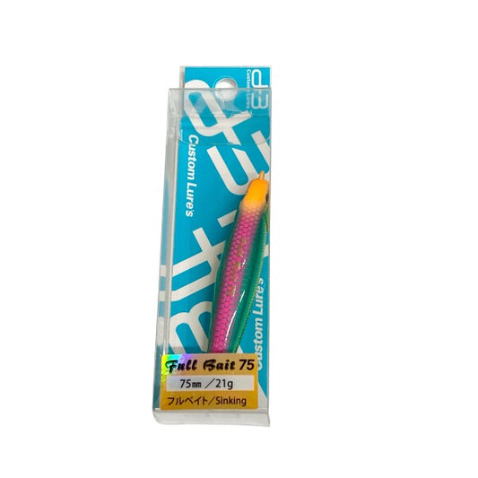 D-3 CUSTOM LURES FULL BAIT 75 75mm : 21g SINKING #F9 PKS freshwater fishing lure — photo 2