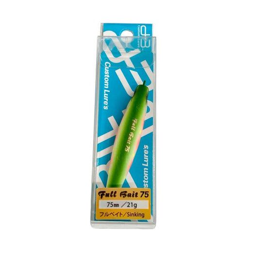 D-3 CUSTOM LURES FULL BAIT 75 75mm : 21g SINKING #F12 PRT freshwater fishing lure — photo 2