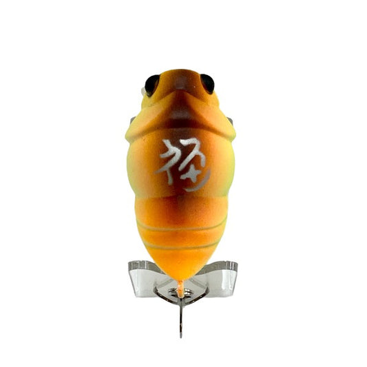 D-3 CUSTOM LURES CHIBI FUKUZEMI SHALLOW 30mm : 2.9g FLOATING #18 YAKOU MUSHI freshwater fishing lure — photo 2