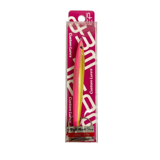 D-3 CUSTOM LURES FULL BAIT SHARP 110mm : 30g SINKING #12 PGP freshwater fishing lure — photo 2