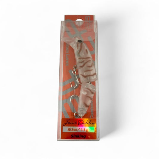 D-3 CUSTOM LURES JOINT DAHLIA 80S 80mm : 11g SINKING #18 S-Shrinp (ST-FU) freshwater fishing lure — photo 2