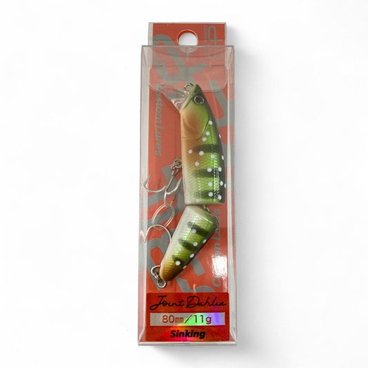 D-3 CUSTOM LURES JOINT DAHLIA 80S 80mm : 11g SINKING #14 Y-IWA freshwater fishing lure — photo 2