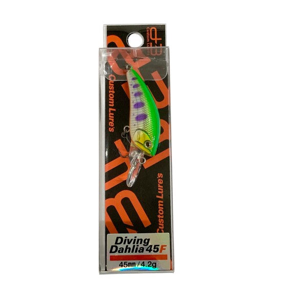 D-3 CUSTOM LURES DIVING DAHLIA 45F 45mm : 4.2g FLOATING #3 CGYA freshwater fishing lure — photo 2