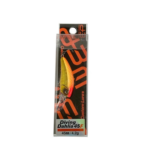 D-3 CUSTOM LURES DIVING DAHLIA 45F 45mm : 4.2g FLOATING #4 HOR freshwater fishing lure — photo 2