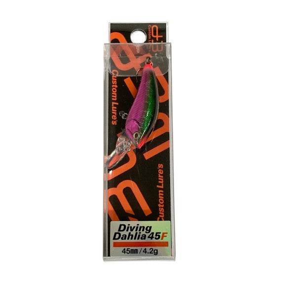 D-3 CUSTOM LURES DIVING DAHLIA 45F 45mm : 4.2g FLOATING #6 STE - Britannic Trade