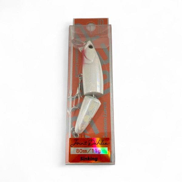 D-3 CUSTOM LURES JOINT DAHLIA 80S 80mm : 11g SINKING #20 FLM-Wh - Britannic Trade