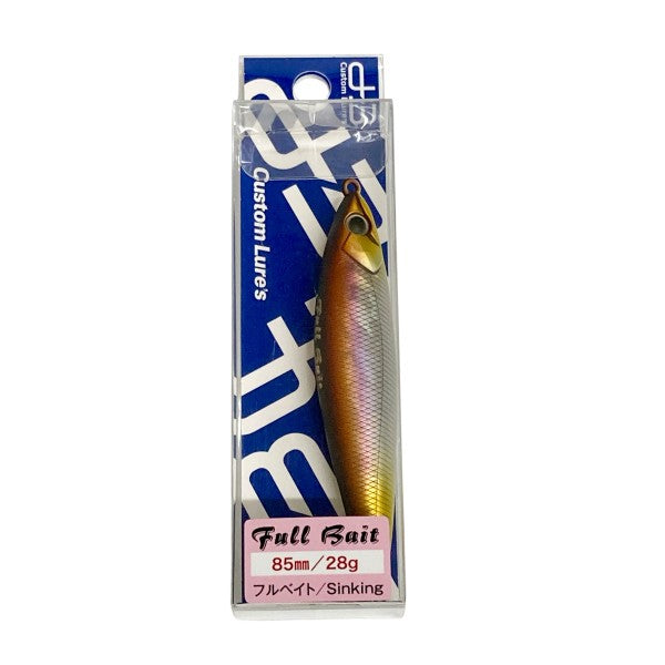 D-3 CUSTOM LURES FULL BAIT 85mm : 28g SINKING #F17 MBT freshwater fishing lure — photo 2