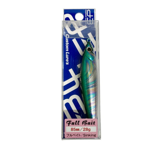 D-3 CUSTOM LURES FULL BAIT 85mm : 28g SINKING #F19 OLGR freshwater fishing lure — photo 2