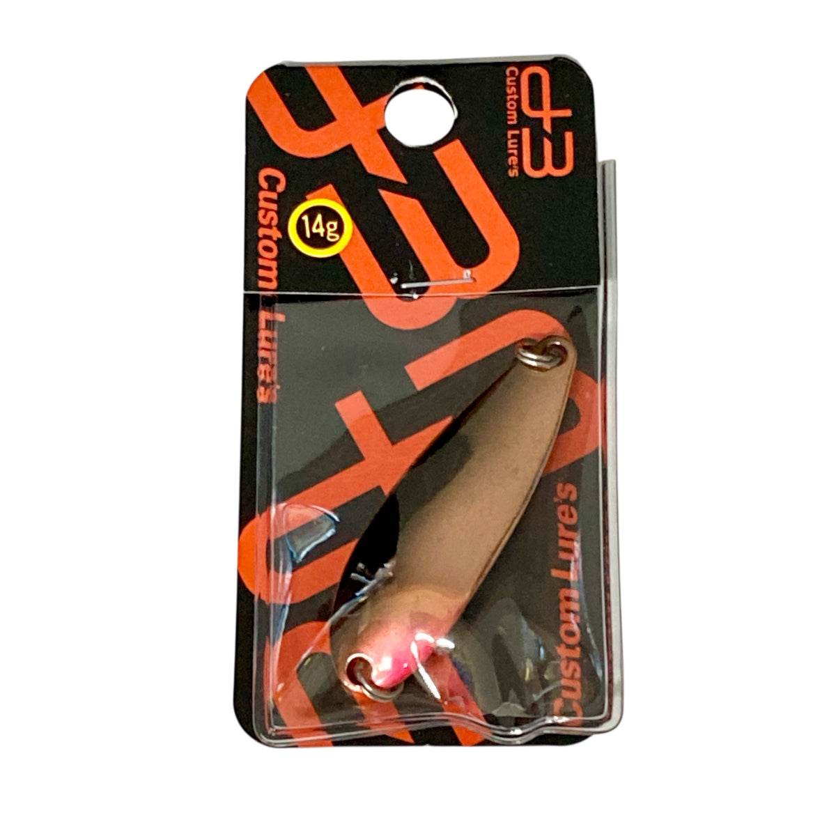 D-3 CUSTOM LURES CUSTOM SPOON 14g #3 BC - Britannic Trade