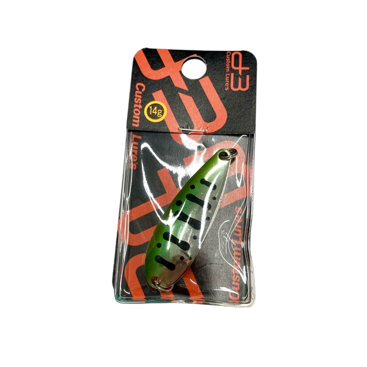 D-3 CUSTOM LURES CUSTOM SPOON 10g #4 SK - Britannic Trade