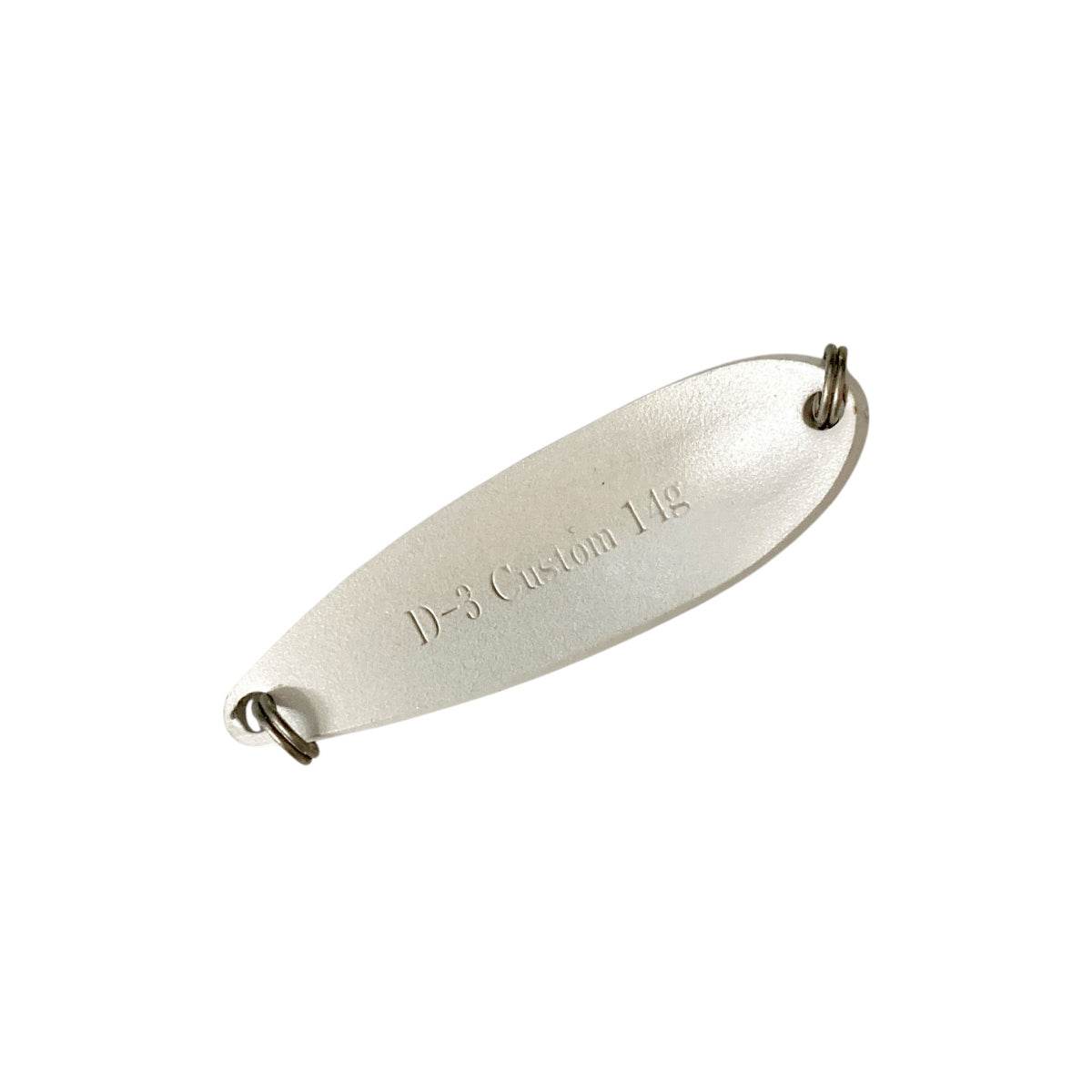 D-3 CUSTOM LURES CUSTOM SPOON 14g #7 WH8 - Britannic Trade