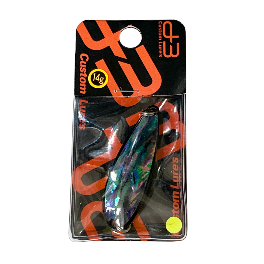 D-3 CUSTOM LURES CUSTOM SPOON 7g #S2 CHS freshwater fishing lure — photo 3