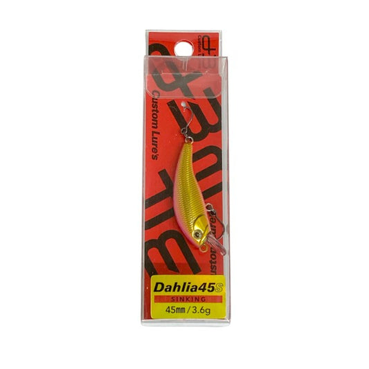 D-3 CUSTOM LURES DAHLIA 45S 45mm : 3.6g SINKING #5 PGR freshwater fishing lure — photo 2