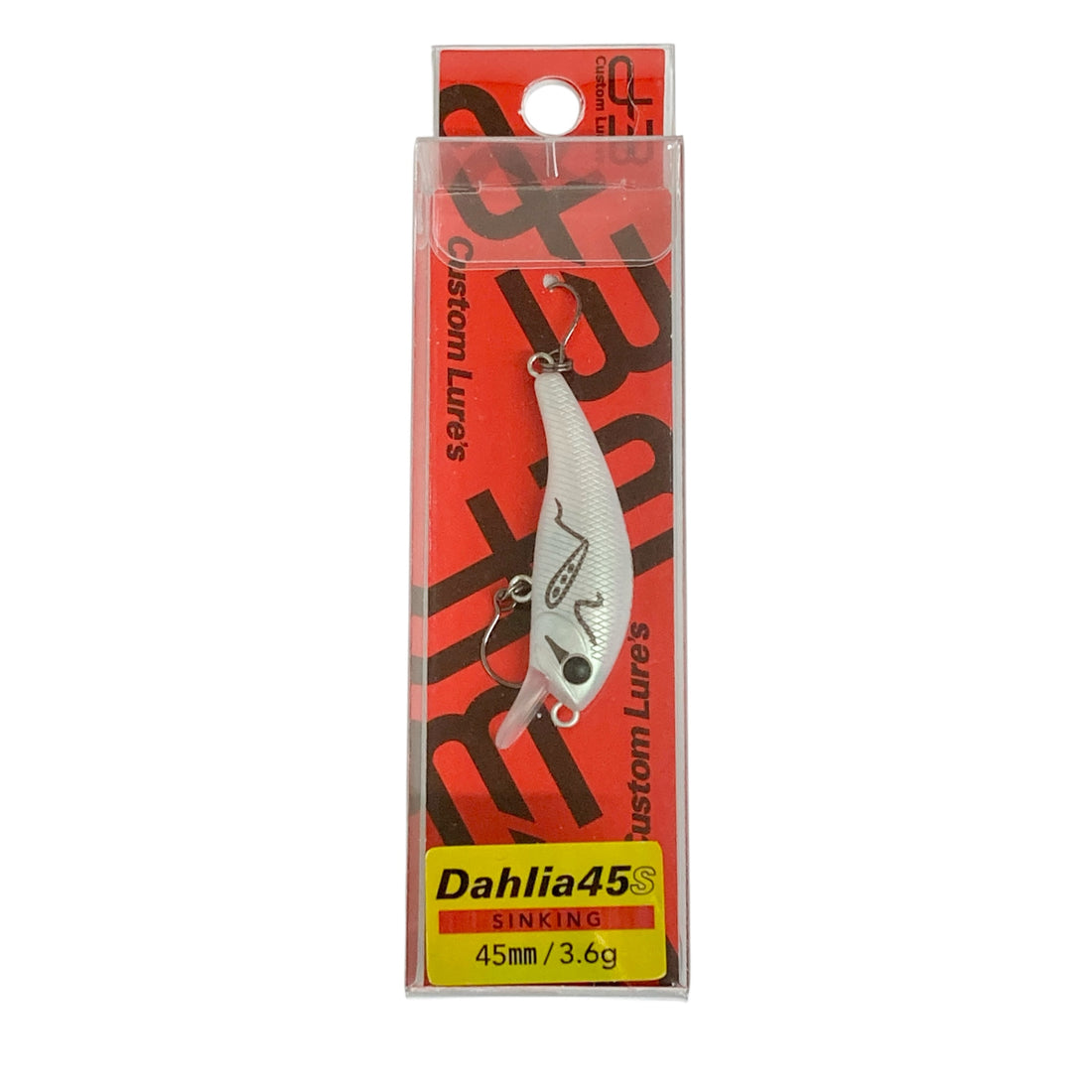 D-3 CUSTOM LURES DAHLIA 45S 45mm : 3.6g SINKING #10 SK-ING freshwater fishing lure — photo 2