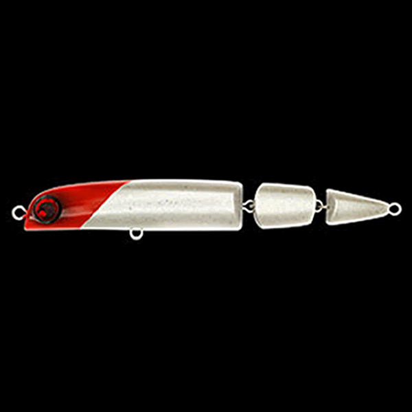 LONGIN PLEX 85mm : 10g S009GPP RED HEAD(GINPUN PEARL) saltwater fishing lure