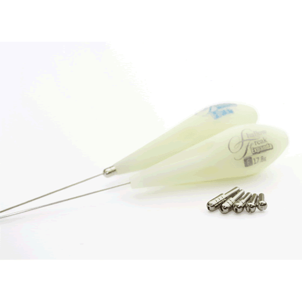 Arukazik Japan SINKING BALANCER 0.9g CHROME - Britannic Trade