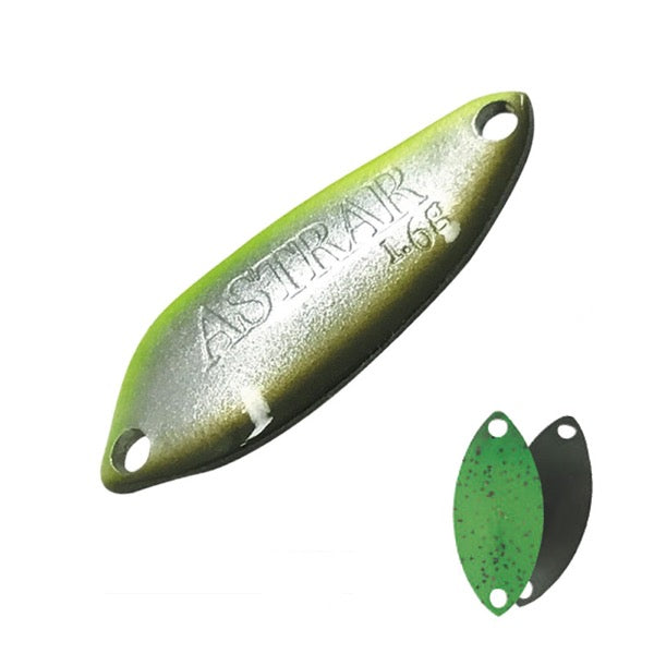 VALKEIN ASTRAR 1.6g Length: 27 mm / Weight: 1.6 g Sinking AJM3 Green Glow × Silver Glitter