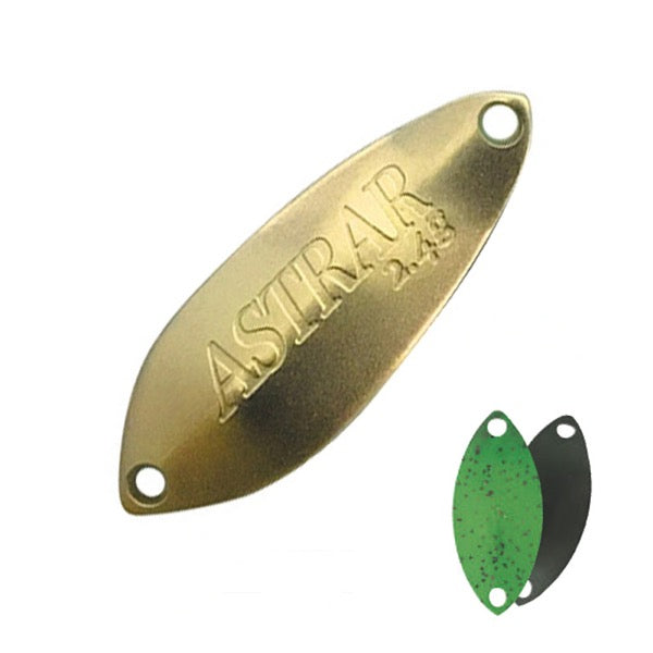 VALKEIN ASTRAR 2.4g Weight: 2.4 g Sinking AJM3 Green Glow × Silver Glitter
