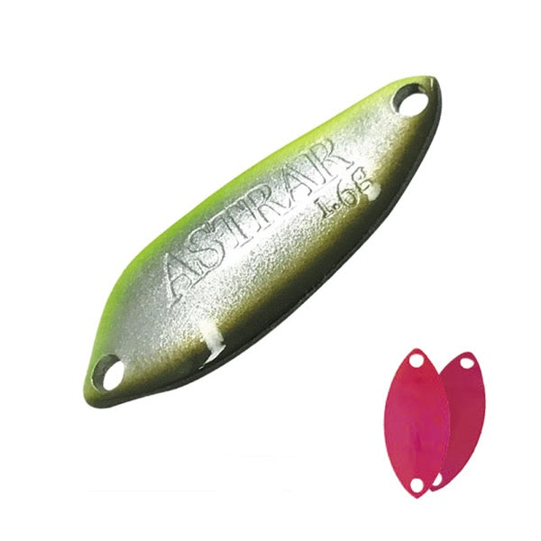 VALKEIN ASTRAR 1.6g Length: 27 mm / Weight: 1.6 g Sinking AJM7 Fluorescent Pink × Red Glow Splatter