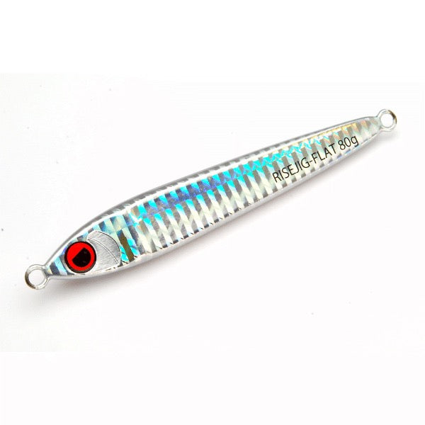 RISE JAPAN RISE JIG FLAT 150g #RJ07 ZEBRA GLOW saltwater fishing lure