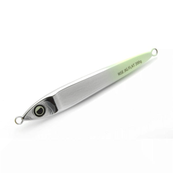RISE JAPAN RISE JIG FLAT 250g #RJ15 REAR GLOW saltwater fishing lure