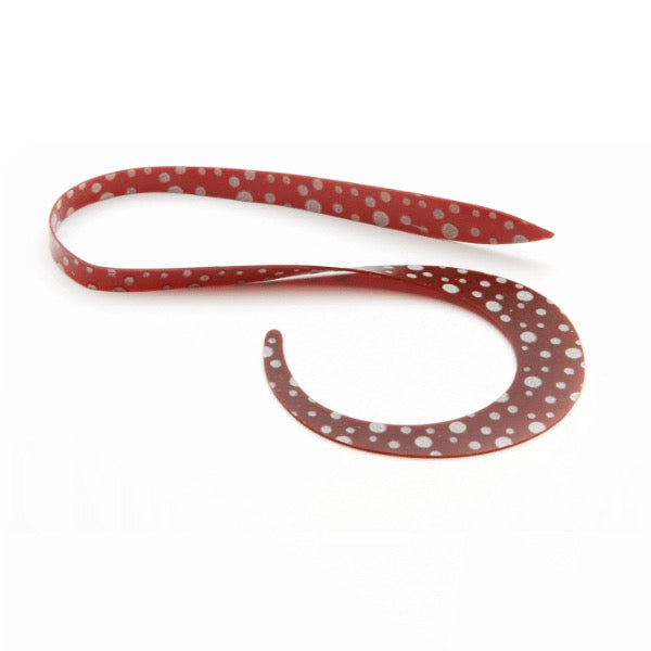RISE JAPAN NAMIDAMA NECKTIE HUTOMIJIKA CURLY #NF14 SQUID GLOW DOTS saltwater fishing lure