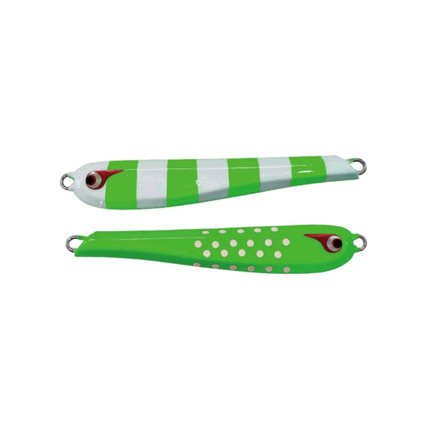 BOZLES TG TAIKO HIDEYOSHI 200g 200g(116mm) GREEN ZEBRA DOT GLOW saltwater fishing lure