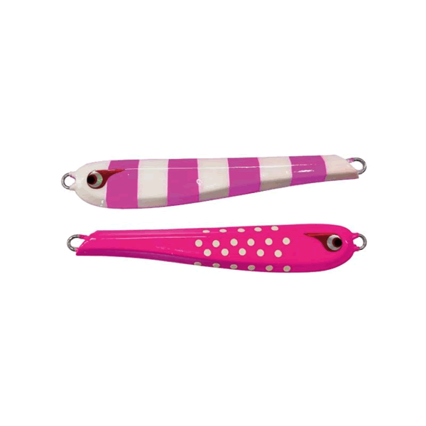 BOZLES TG TAIKO HIDEYOSHI 200g PINK ZEBRA DOT GLOW saltwater fishing lure