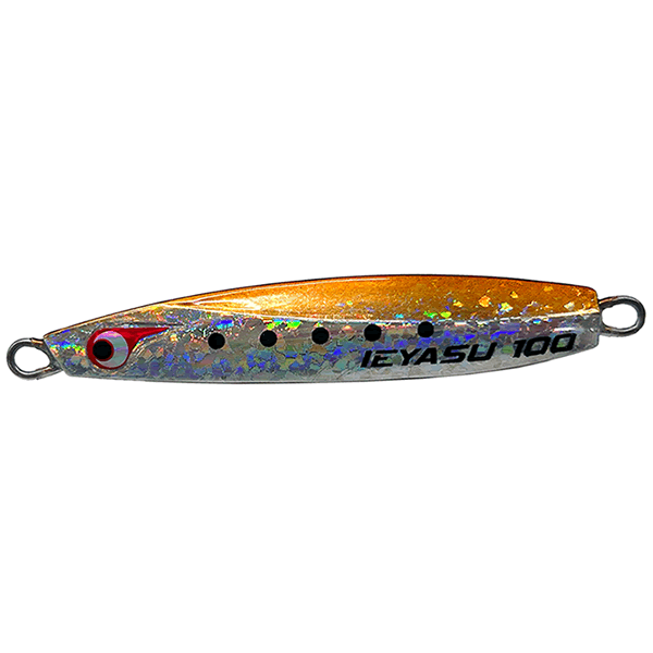 BOZLES TG IEYASU 80g CRUSHED MAT GOLD saltwater fishing lure