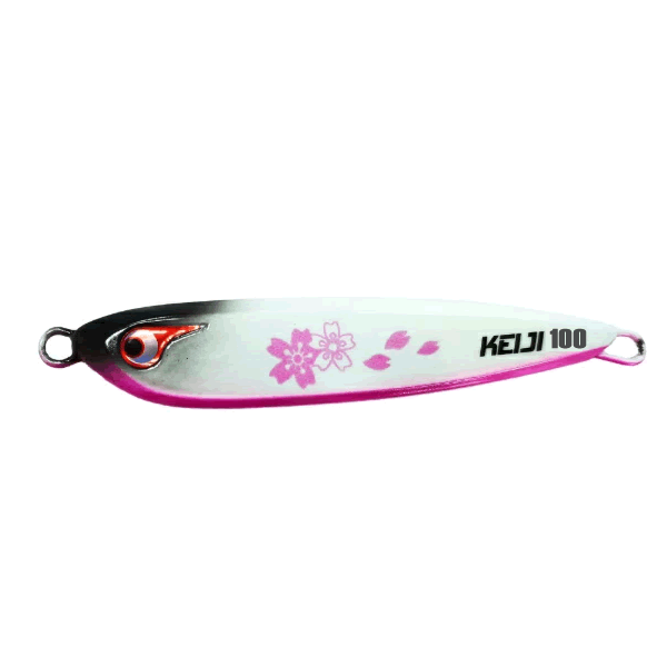 BOZLES TG KEIJI 100g SAKURA GLOW saltwater fishing lure