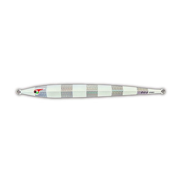 BOZLES YUKIMURA SLIM 200g Sinking ZEBRA SILVER saltwater fishing lure