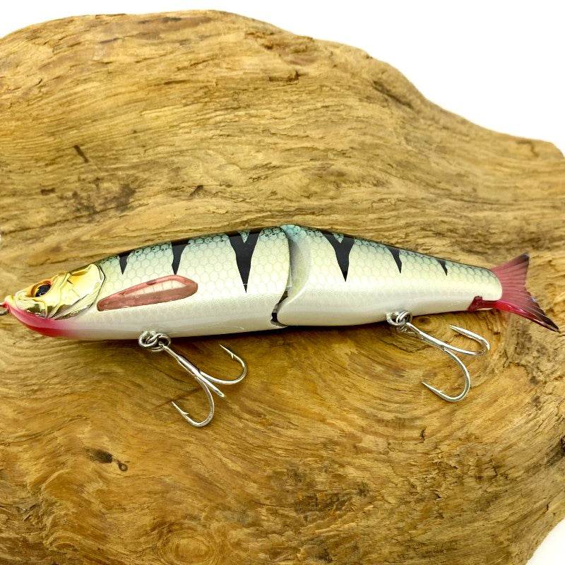 TREFLE CREATION MIRAGE JT 128 S 128mm, 28g Sinking YELLOW PERCH - Britannic Trade