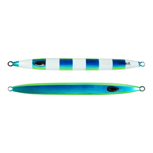 beat & DIFFUSE R 300g 204mm : 300g #039 CBZEBRA GLOW saltwater fishing lure