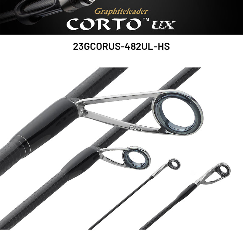 OLYMPIC Graphiteleader CORTO UX 23GCORUS-482UL-HS (2 pieces, Spinning)