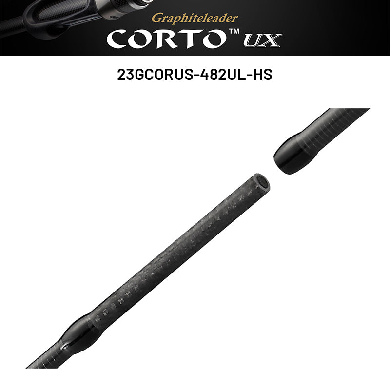 OLYMPIC Graphiteleader CORTO UX 23GCORUS-482UL-HS (2 pieces, Spinning)