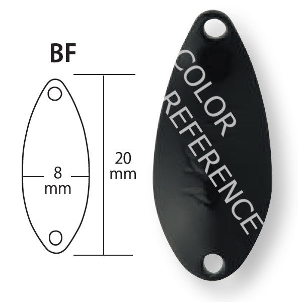 RODIO CRAFT BLINDE FLANKER 0.5g #13 BLACK