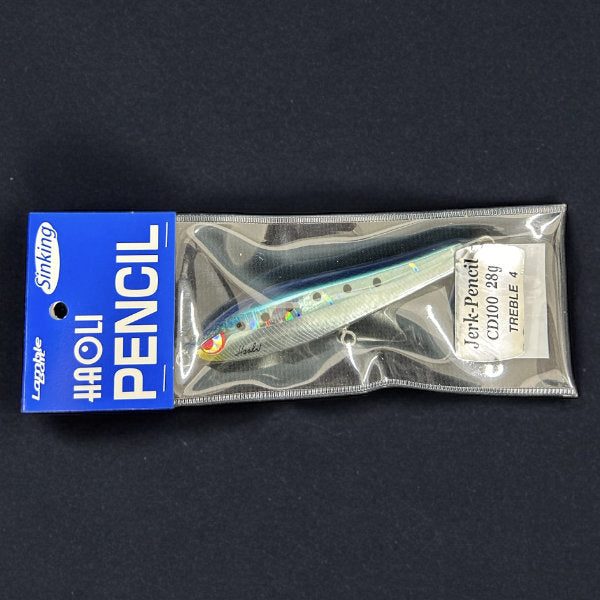 Lamble Bait HAOLI JERK PENCIL CD 100 100mm, 28g #01 IWASHI