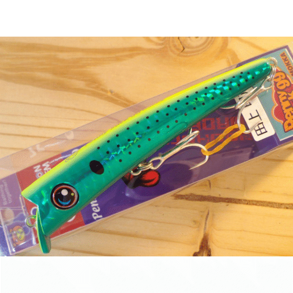 Halcyon System PENNY SUCK 99 MOKKA 99mm : 12g High Floating #TAGAMI GREEN GOBLIN saltwater fishing lure