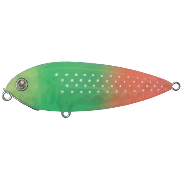 Halcyon System HIBUPEN 73mm : 11g #30 MATTE LIME ORANGE GOMASHIO saltwater fishing lure