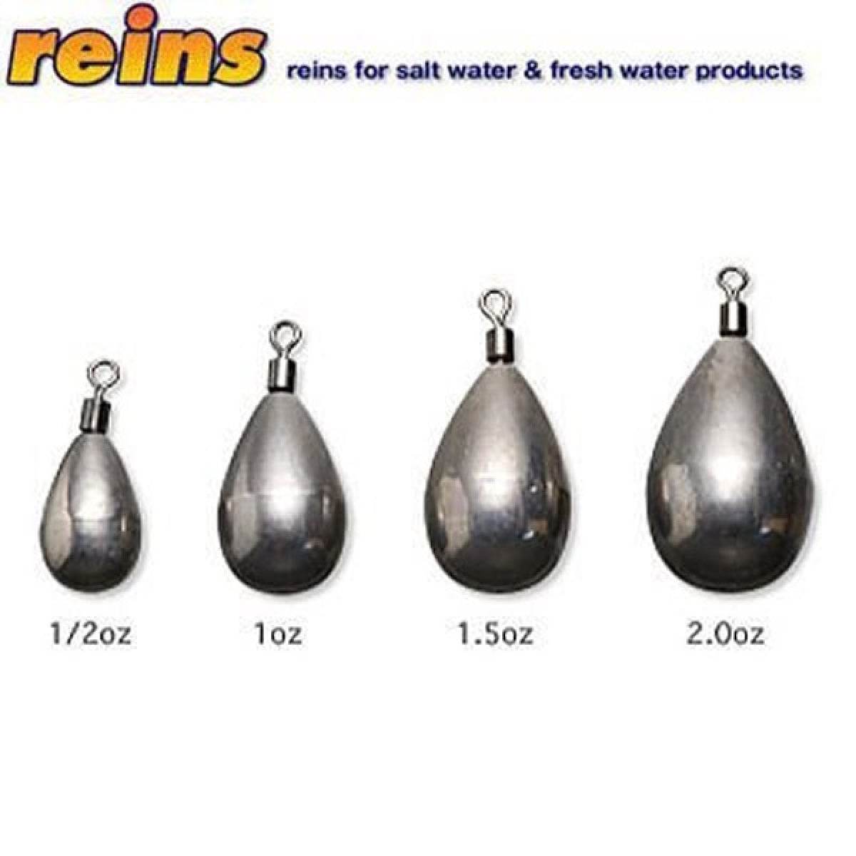 reins TG HEAVY DOWN SHOT SINKER 1.5oz (1pce/pack) - Britannic Trade