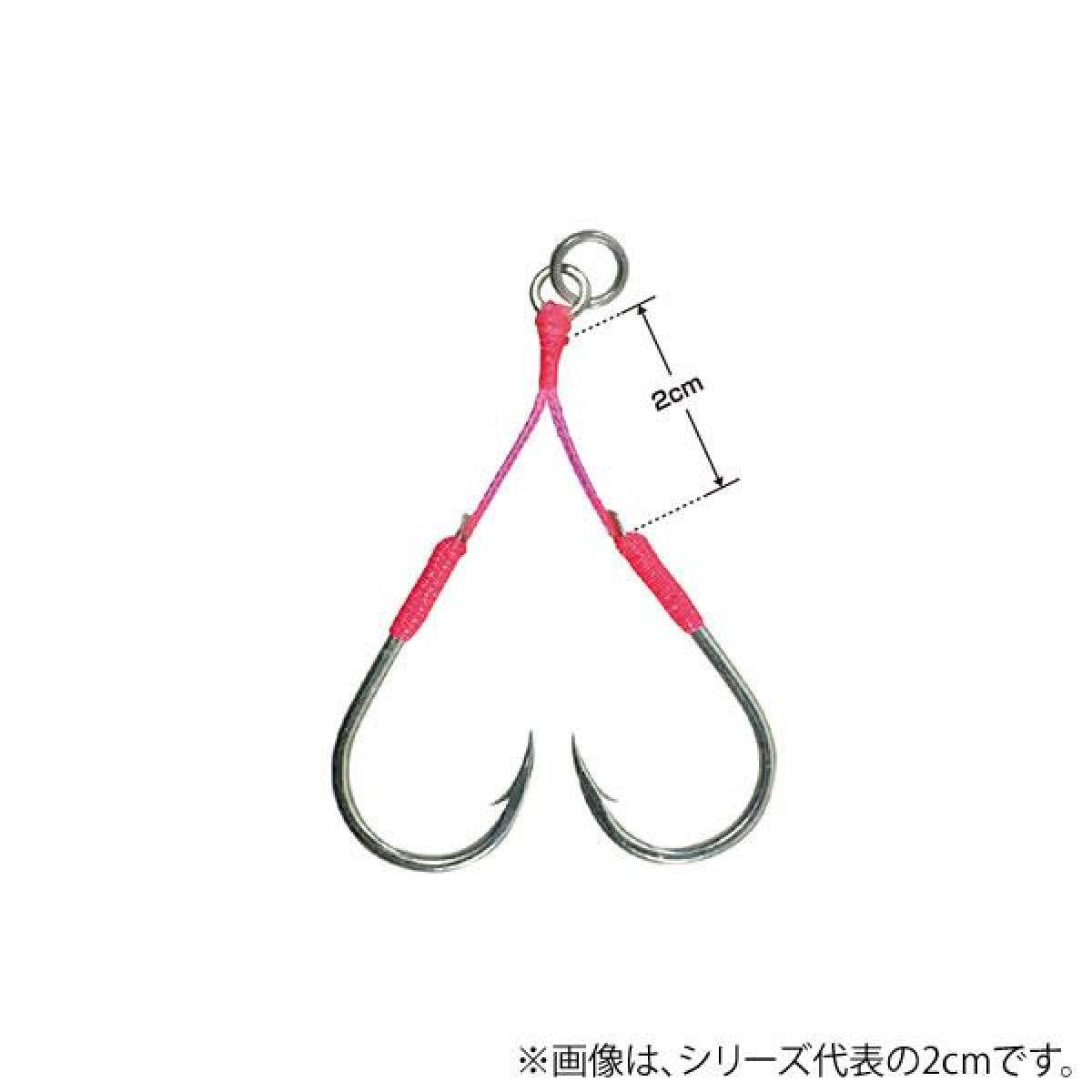 XESTA W CLAW SLOW TUNE COMPLETE 1/0 2cm : PE - #18 (2 pcs/pack) - Britannic Trade