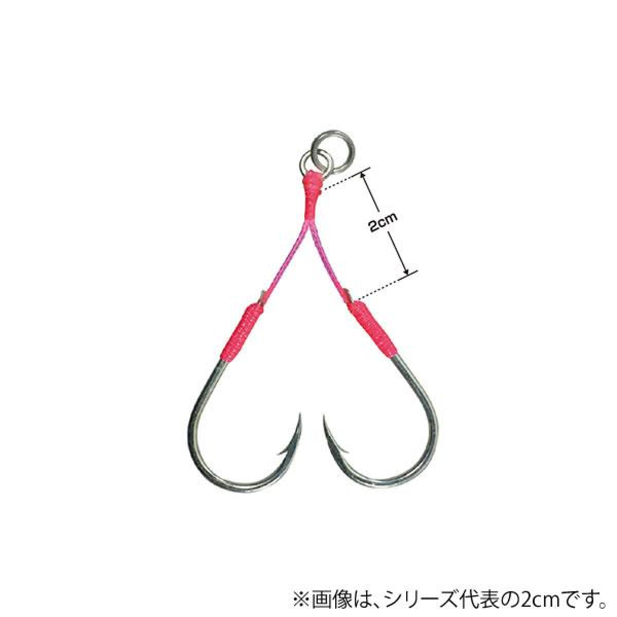 XESTA W CLAW SLOW TUNE COMPLETE 1/0 5cm : PE - #18 (2 pcs/pack)