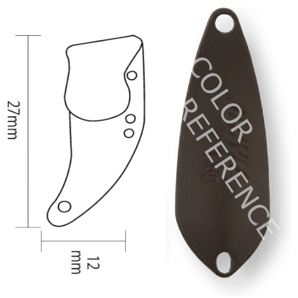 RODIO CRAFT SHADOW ATTACKER 3.0g 3.0g #39 MATTE CHOCOLATE