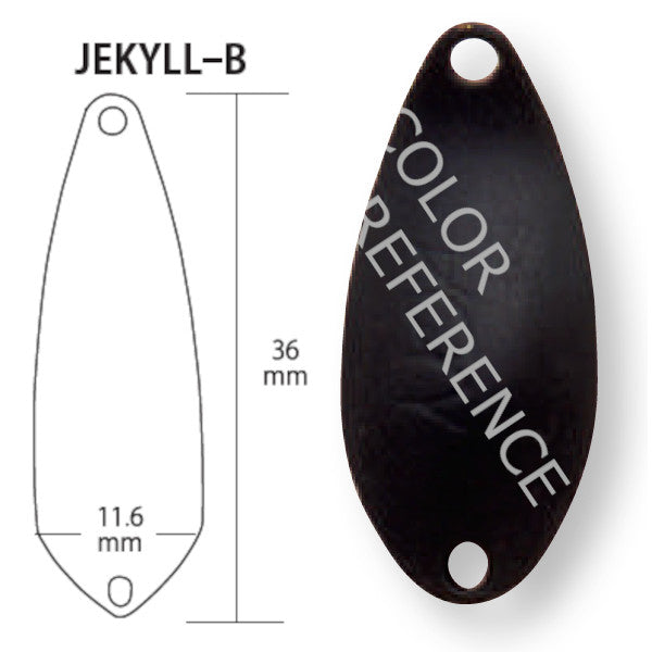 RODIO CRAFT JEKYLL-B 3.4g #21 BLACK MATTE