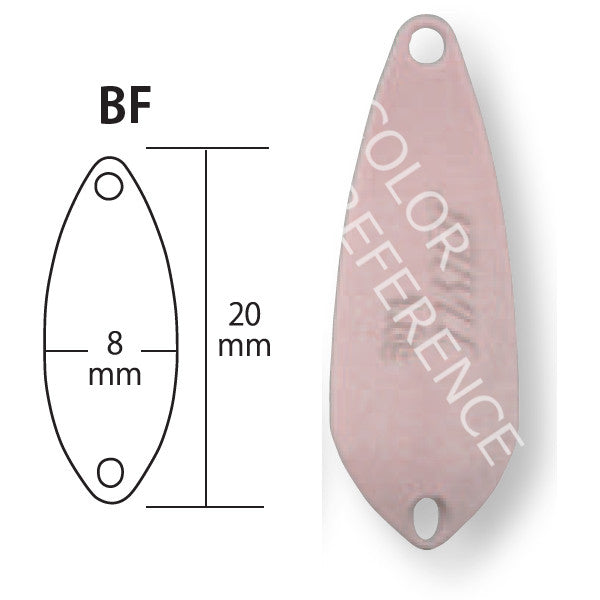 RODIO CRAFT BLINDE FLANKER 0.5g #51 RED GLOW