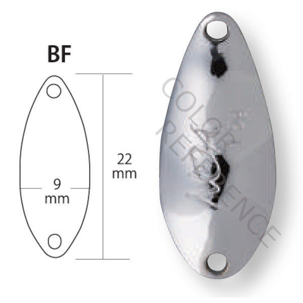 RODIO CRAFT BLINDE FLANKER 0.9g #2 SILVER freshwater fishing lure