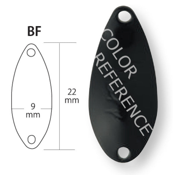 RODIO CRAFT BLINDE FLANKER 0.9g #13 BLACK